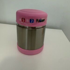 Pink Stainless Steel Food Jar - FUNtainer Style